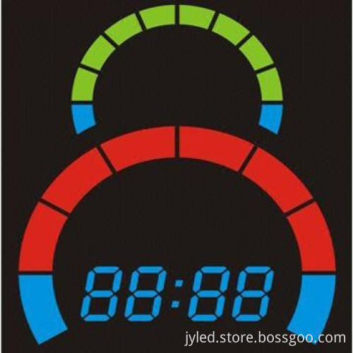 Colorful Speed LED Display for Car, LED Components for Car Various Sizes and Colors Available